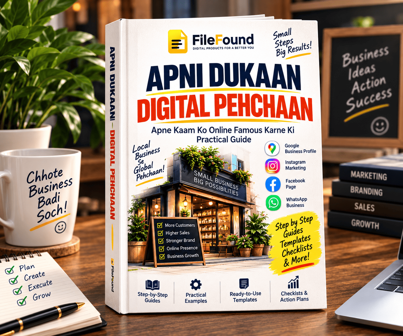 Apni Dukaan Digital Pehchaan book cover
